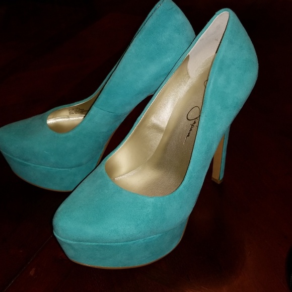 Jessica Simpson Waleo platform heels - Picture 1 of 4